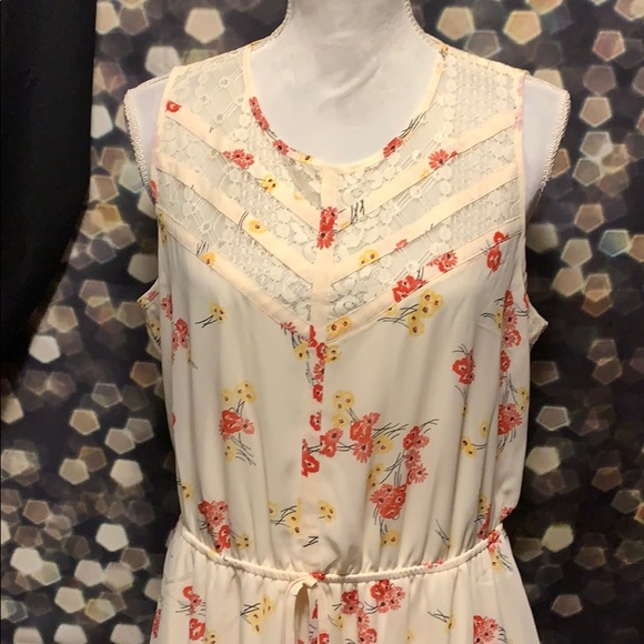 MAURICES LARGE SLEEVELESS LACE & FLORAL DRESS 👗 - Picture 2 of 8